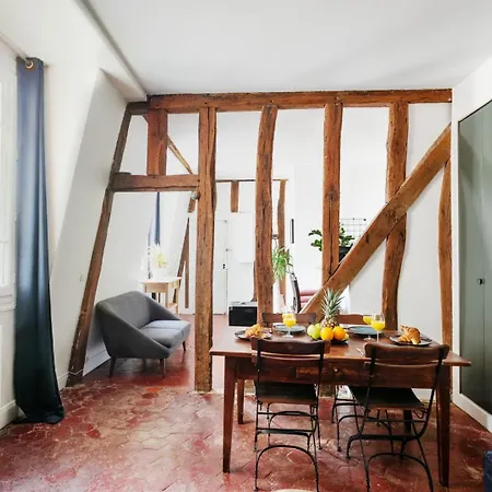 Bnbnook - Chic 1br Close To Louvre And Opera Appartamento *